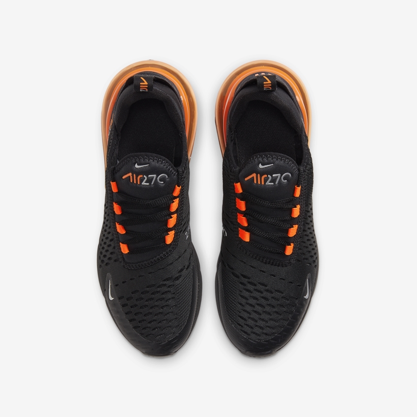 ナイキ GS エア マックス 270 “ブラック/オレンジ/ハロウィン” (NIKE GS AIR MAX 270 “Black/Orange/Halloween”) [DC9199-001]