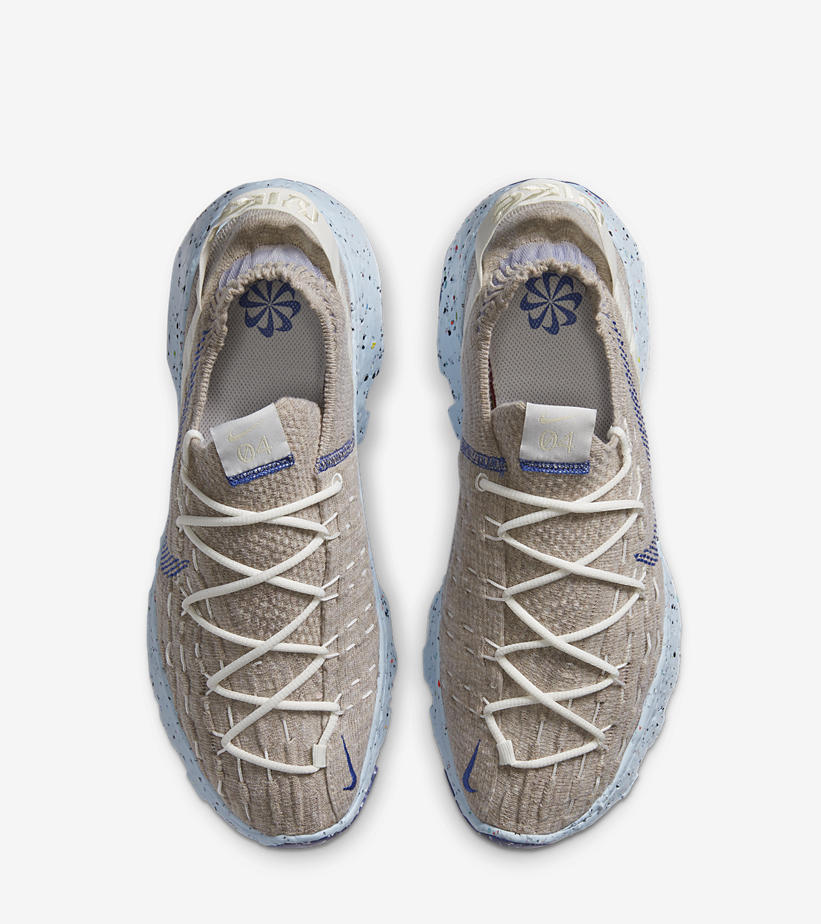 9/20発売！NIKE “SPACE HIPPIE” 04 Sail/Astronomy Blue (ナイキ “スペース ヒッピー”) [CZ6398-101,CD3476-101]