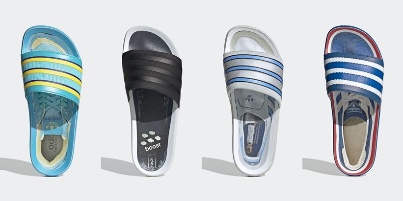 アディダスの名作カラーを受け継いだアディレッタ プレミアムサンダルが発売 (adidas Originals ADILETTE PREMIUM SLIDES)