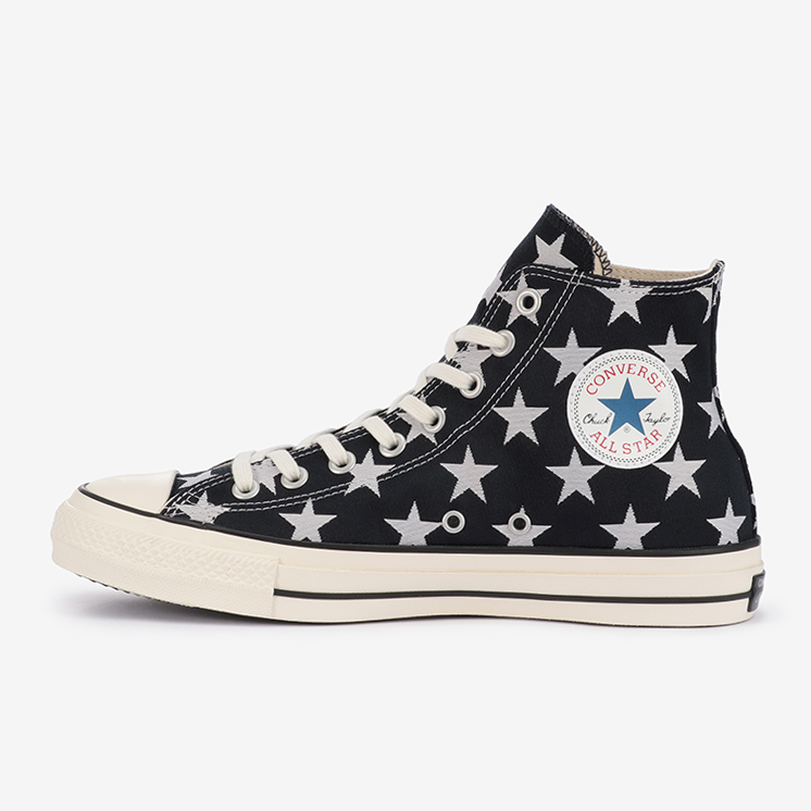 9/18発売！星柄を日本を代表する伝統織物「西陣織」で表現した CONVERSE ALL STAR 100 NISHIJIN-ORI ST OX/HI (コンバース オールスター ニシジンオリ ST OX/HI)