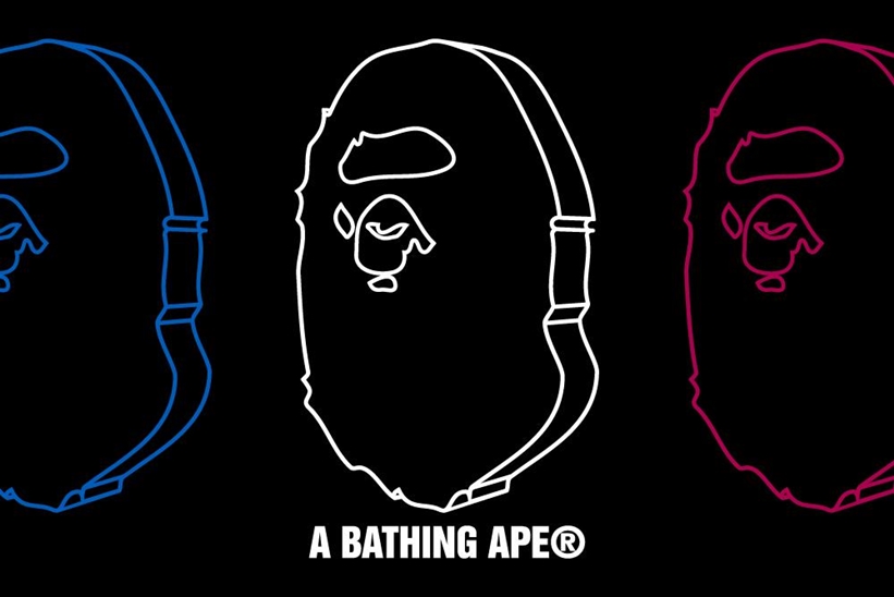 A BATHING APE エイプヘッドが突き出した立体的なグラフィックが印象的な「SOLID APE HEAD TEE」が9/12発売 (ア ベイシング エイプ)