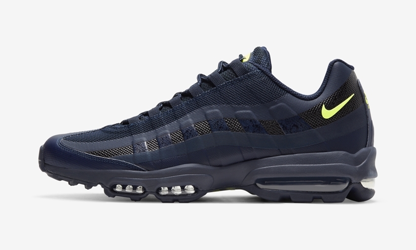 ナイキ エア マックス 95 ウルトラ “ネイビー/ボルト” (NIKE AIR MAX 95 ULTRA “Navy/Volt”) [DC1934-400]