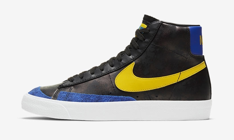 10/1発売！ナイキ ブレーザー ミッド “ピース,ラブ,アンド バスケットボール” ブラック (NIKE BLAZER MID “Peace, Love, and Basketball” Black) [DC1414-001]