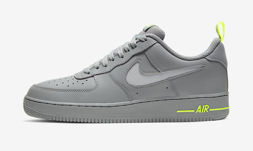 ナイキ エア フォース 1 ロー “グレー/ボルト” (NIKE AIR FORCE 1 LOW “Grey/Volt”) [DC1429-001]