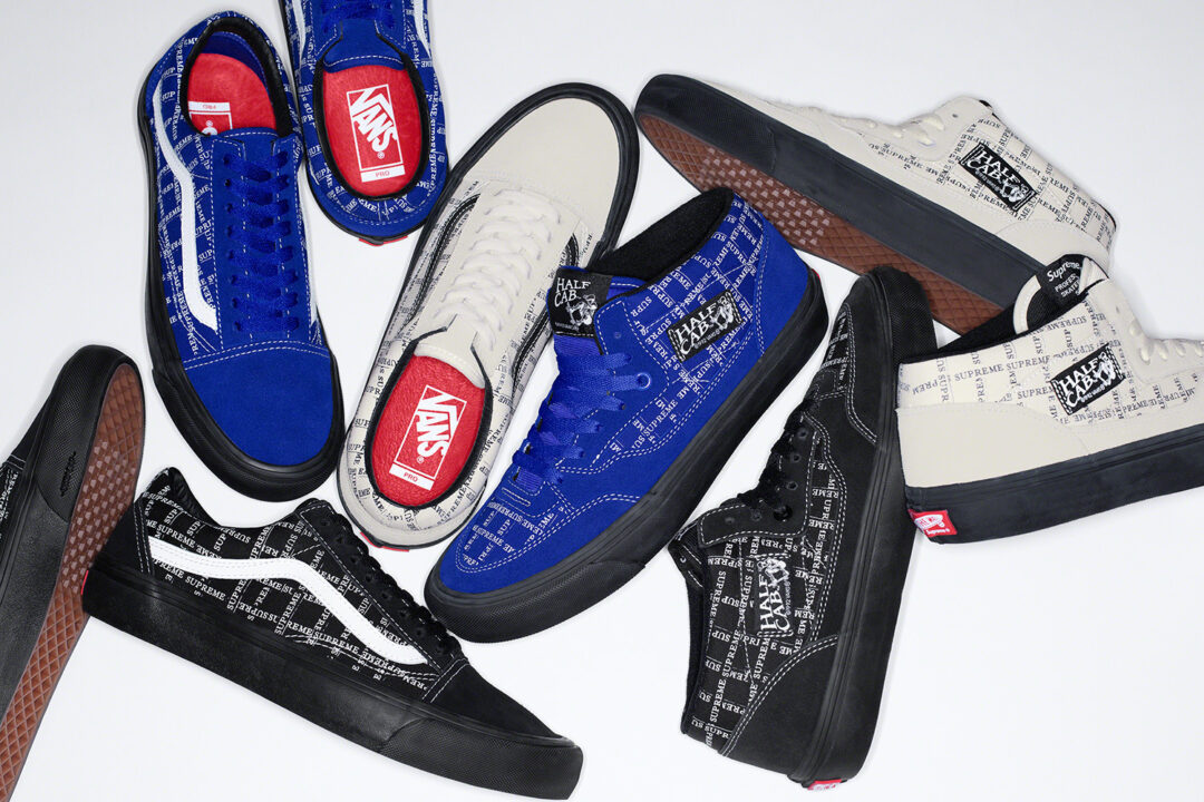 国内 9/12発売！SUPREME × VANS 2020 F/W “OLD SKOOL PRO/HALF CAB PRO” (シュプリーム バンズ 2020年 秋冬)