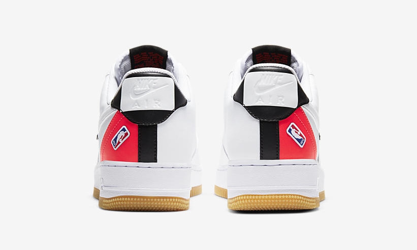 10/1 発売！ナイキ エア フォース 1 ロー “エヌビーエー パック” ホワイト/ブライトクリムゾン/ブラック (NIKE AIR FORCE 1 LOW “NBA Pack” White/Bright Crimson/Black) [CT2298-101]