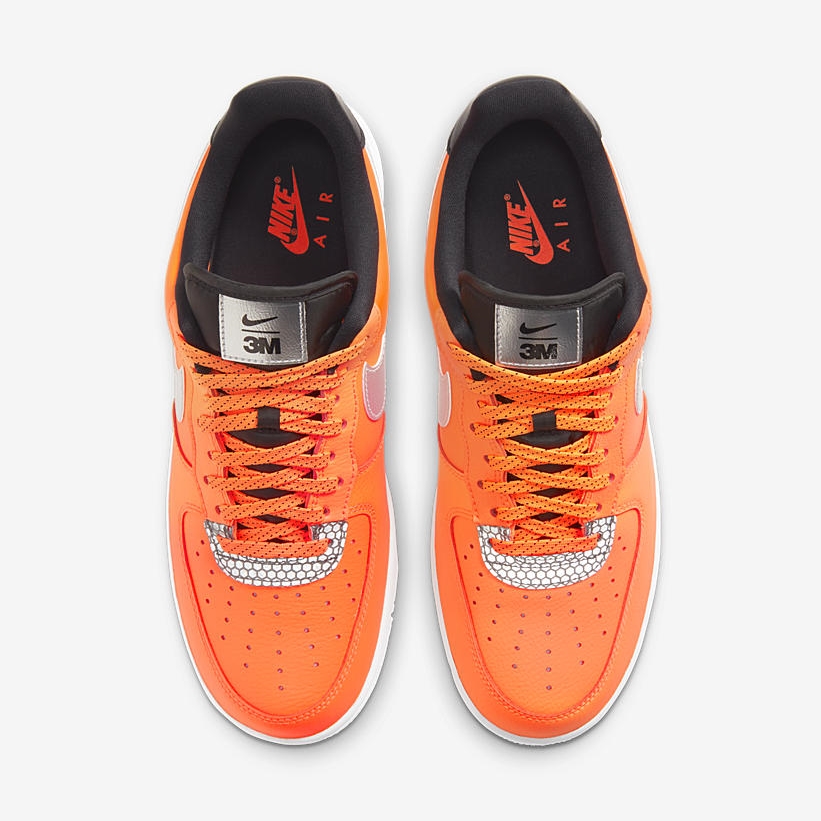 11/16 発売！ナイキ エア フォース 1 07 ロー 3M “トータルオレンジ” (NIKE AIR FORCE 1 07 LOW 3M “Total Orange”) [CT2299-800]