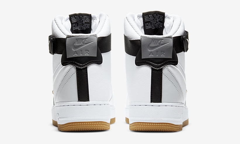 ナイキ エア フォース 1 ハイ “エヌビーエー パック” ホワイト/ゴールド/ブラック (NIKE AIR FORCE 1 HIGH “NBA Pack” White/Gold/Black) [CT2306-100]