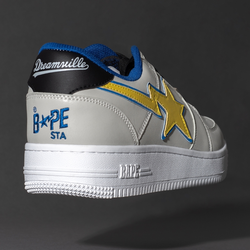 「BAPE STA」20周年を記念し、Dreamvilleとのコラボモデルが9/12発売 (A BATHING APE ア ベイシング エイプ ドリームビル)