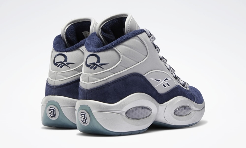 9/18発売！REEBOK QUESTION MID “Vector Navy/Matt Silver” (リーボック クエスチョン ミッド “ベクターネイビー/マットシルバー”) [FZ3945]