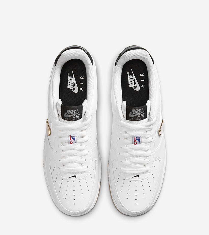 ナイキ エア フォース 1 ロー “エヌビーエー パック” ホワイト/ピュアプラチナム/クールグレー (NIKE AIR FORCE 1 LOW “NBA Pack” White/Pure Platinum/Cool Grey) [CT2298-100]