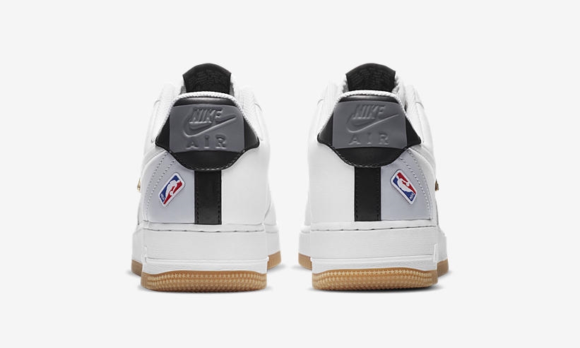 ナイキ エア フォース 1 ロー “エヌビーエー パック” ホワイト/ピュアプラチナム/クールグレー (NIKE AIR FORCE 1 LOW “NBA Pack” White/Pure Platinum/Cool Grey) [CT2298-100]