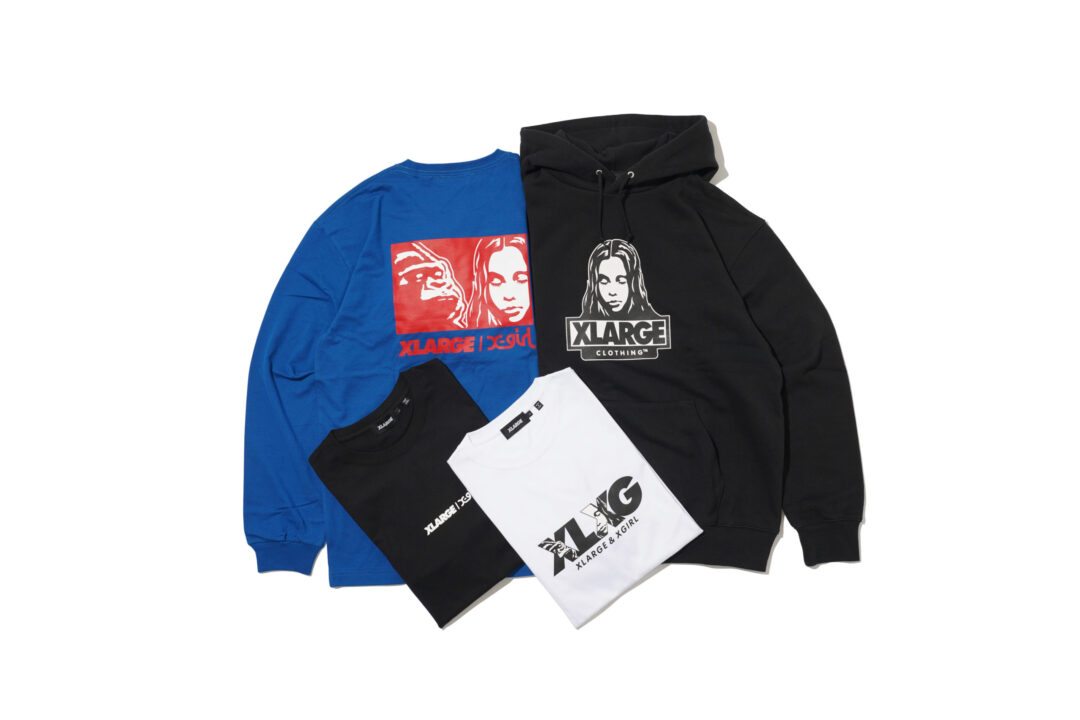 XLARGE × X-girlのコラボレーションアイテムがcalif SHIBUYA限定で9/18から発売 (エクストララージ エックスガール カリフ渋谷)