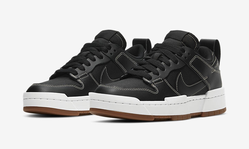 10/16発売！ナイキ ウィメンズ ダンク ロー ディスラプト “ブラック/ガム” (NIKE WMNS “DUNK” LOW DISRUPT “Black/Gum”) [CK6654-002]