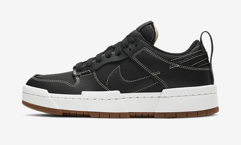 10/16発売！ナイキ ウィメンズ ダンク ロー ディスラプト “ブラック/ガム” (NIKE WMNS “DUNK” LOW DISRUPT “Black/Gum”) [CK6654-002]