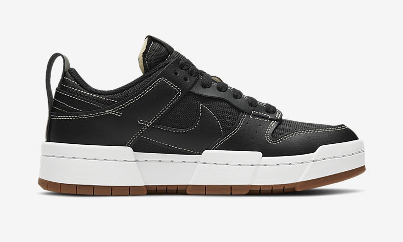 10/16発売！ナイキ ウィメンズ ダンク ロー ディスラプト “ブラック/ガム” (NIKE WMNS “DUNK” LOW DISRUPT “Black/Gum”) [CK6654-002]