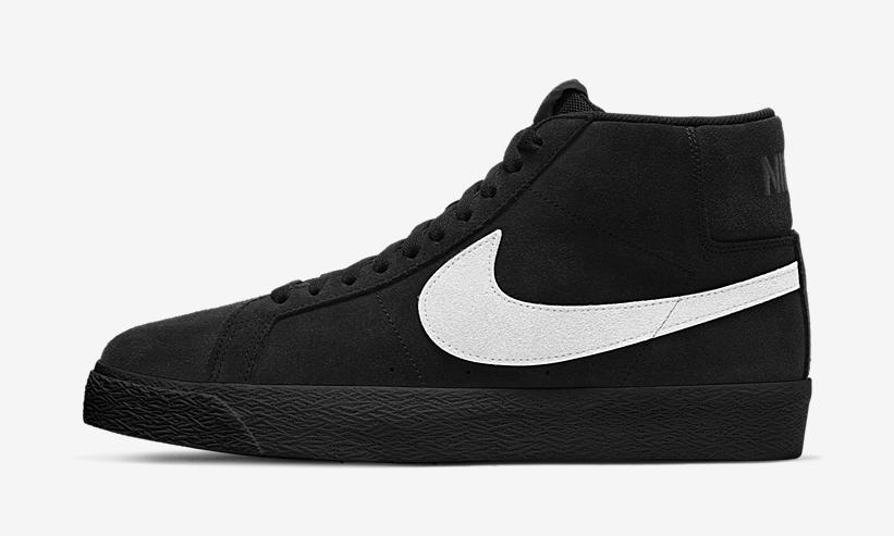 NIKE BLAZER SB ブラック　ホワイト