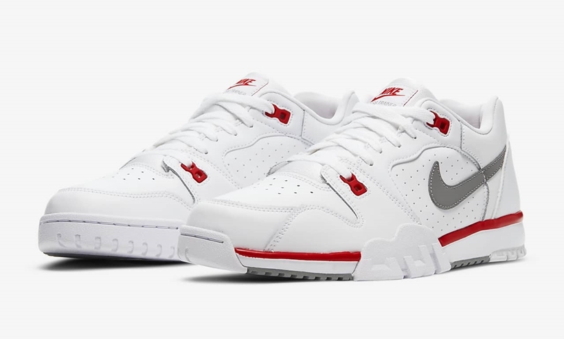 ナイキ クロス トレーナー ロー “ホワイト/ユニバーシティレッド” (NIKE CROSS TRAINER LOW “White/University Red”) [CQ9182-100]