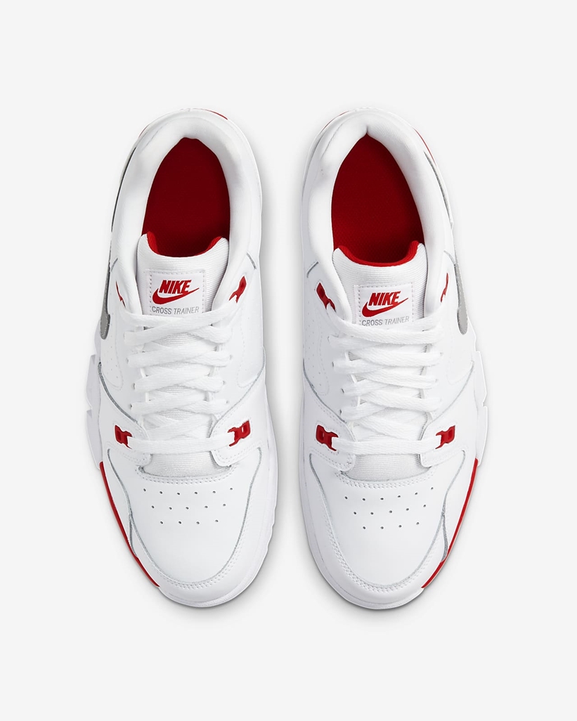 ナイキ クロス トレーナー ロー “ホワイト/ユニバーシティレッド” (NIKE CROSS TRAINER LOW “White/University Red”) [CQ9182-100]