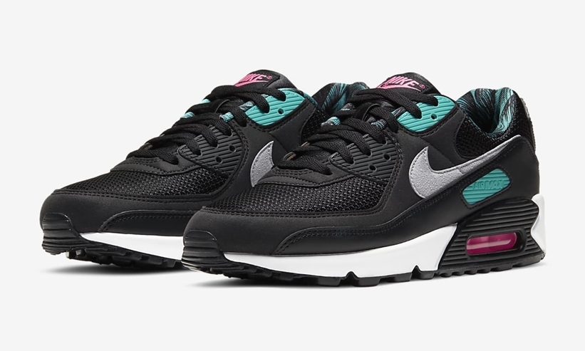 ナイキ エア マックス 90 “ブラック/ニューグリーン/パーティクルグレー” (NIKE AIR MAX 90 “Black/New Green/Particle Grey”) [DC0958-001]