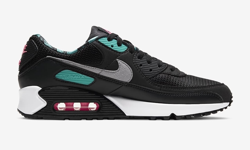 ナイキ エア マックス 90 “ブラック/ニューグリーン/パーティクルグレー” (NIKE AIR MAX 90 “Black/New Green/Particle Grey”) [DC0958-001]