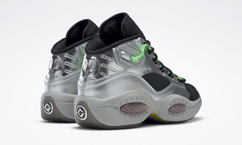 10/1発売！REEBOK QUESTION MID “Silver Metallic/Black” (リーボック クエスチョン ミッド “シルバーメタリック/ブラック”) [FW7548]