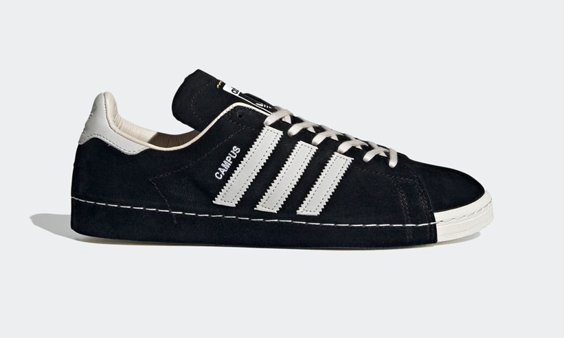 国内 11/21 発売！RECOUTURE × adidas CONSORTIUM S CAMPUS 80s SH “Black/White” (リクチュール アディダス コンソーシアム キャンパス 80s “ブラック/ホワイト”) [FY6751]