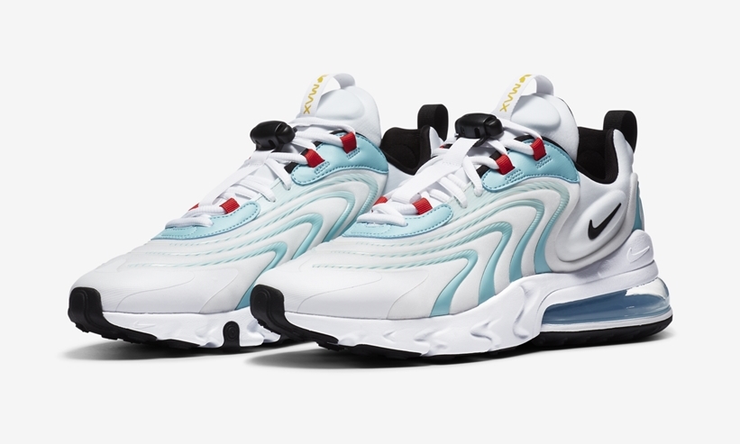 ナイキ エア マックス 270 リアクト ENG “ホワイト/ブルー/レッド” (NIKE AIR MAX 270 REACT ENG "White/Blue/Red") [CT1281-100]