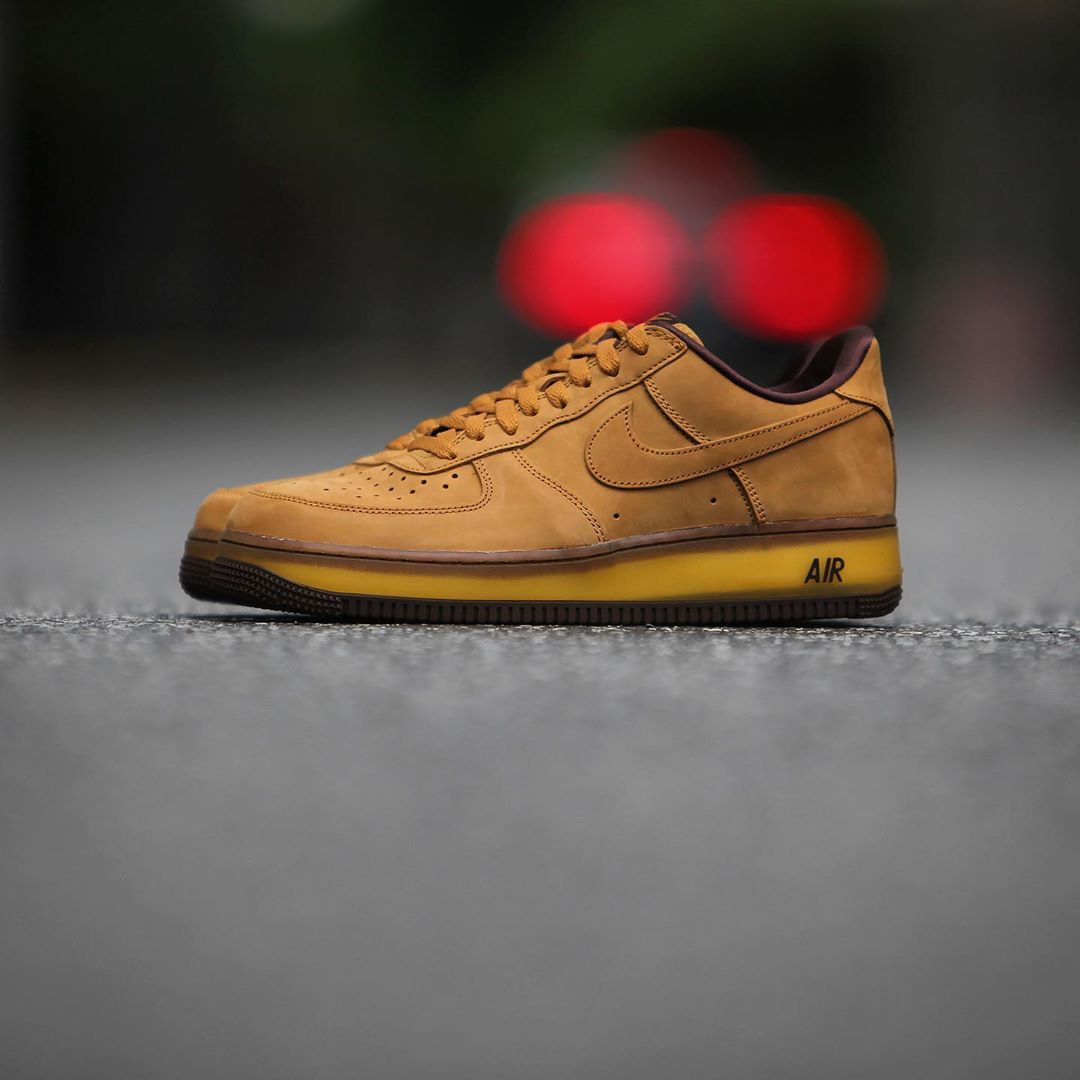 【10/8 発売予定】2001年モデルが復刻予定！ナイキ エア フォース 1 ロー “ウィート” (NIKE AIR FORCE 1 LOW “Wheat”) [DC7504-700]