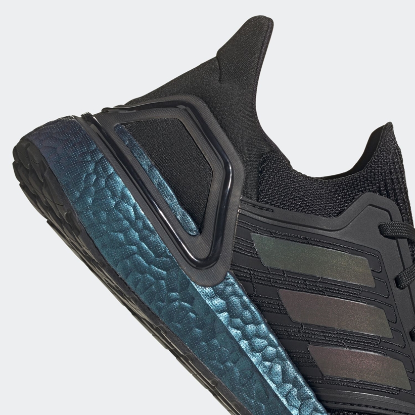 9/15発売！adidas ULTRA BOOST 20 “Black/Signal Cyan” (アディダス ウルトラ ブースト “ブラック/シグナルシアン”) [FV8319]