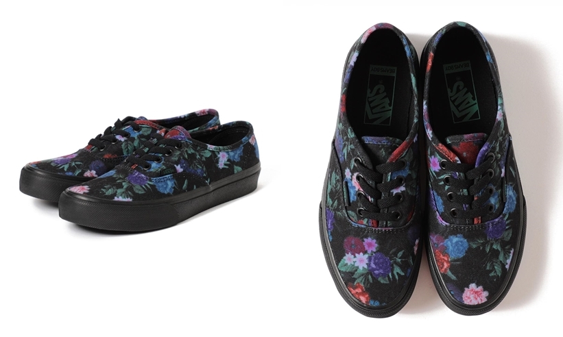 12月中旬発売！VANS × BEAMS BOY AUTHENTIC "DARK GARDEN COLLECTION" (バンズ ビームスボーイ オーセンティック "ダークガーデンコレクション")