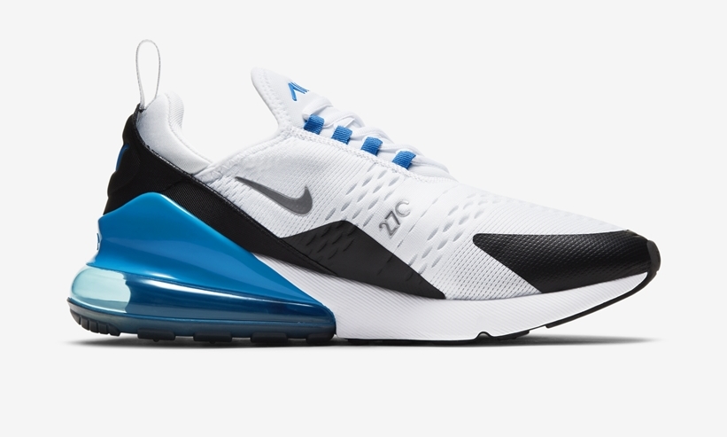 ナイキ エア マックス 270 “ホワイト/メタリックシルバー/ブルー” (NIKE AIR MAX 270 “White/Metallic Silver/Blue”) [DC1938-100]