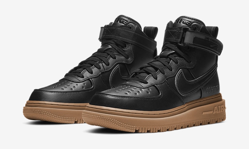 Nike Air Force 1 Gore-Tex Boot Black Gum