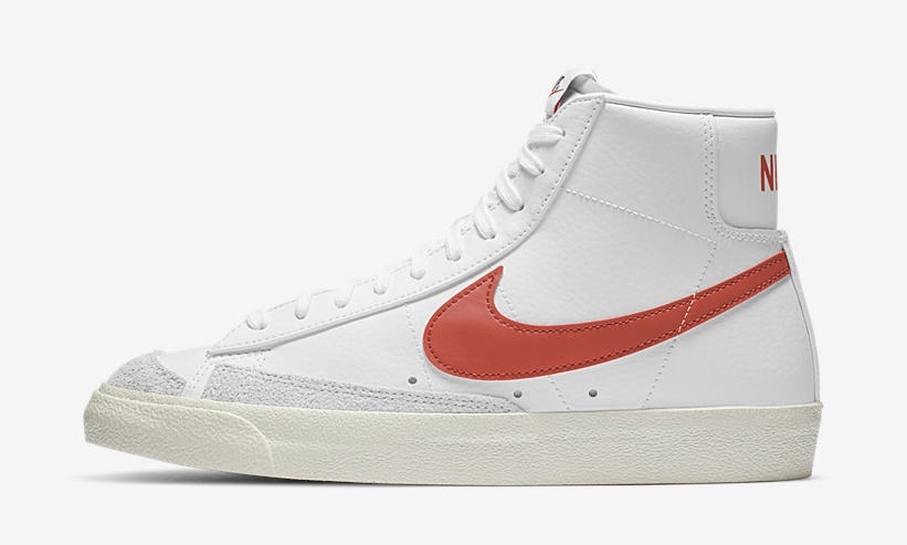 ナイキ ブレーザー ミッド 77 ビンテージ “ホワイト/マントラオレンジ/セイル” (NIKE BLAZER MID 77 VINTAGE “White/Mantra Orange/Sail”) [BQ6806-110]