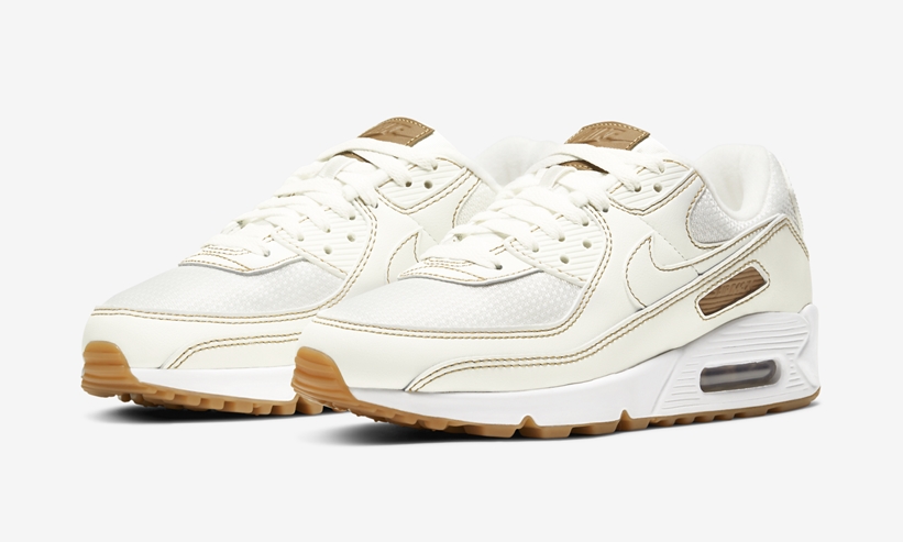 ナイキ エア マックス 90 “セイル/ガムミディアムブラウン” (NIKE AIR MAX 90 “Sail/Gum Med Brown”) [CU6474-100]