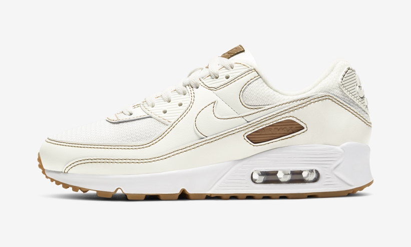 ナイキ エア マックス 90 “セイル/ガムミディアムブラウン” (NIKE AIR MAX 90 “Sail/Gum Med Brown”) [CU6474-100]