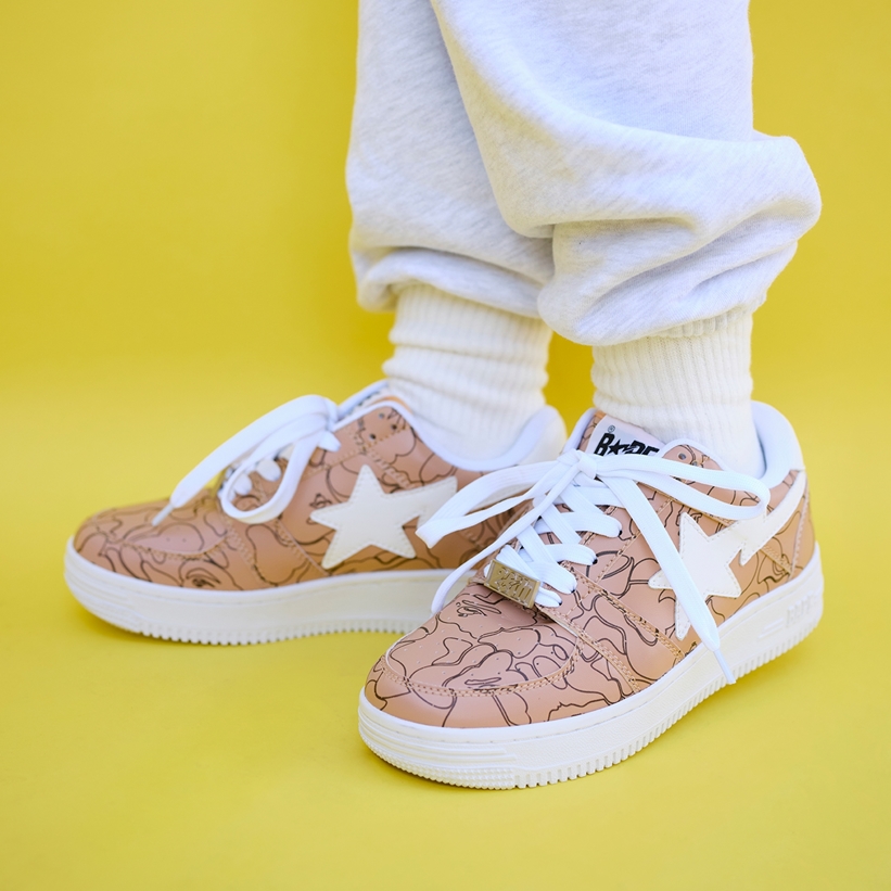 「BAPE STA」20周年を記念し、「LINE CAMO」を使用したレディースモデル 2カラーが9/19発売 (A BATHING APE ア ベイシング エイプ)