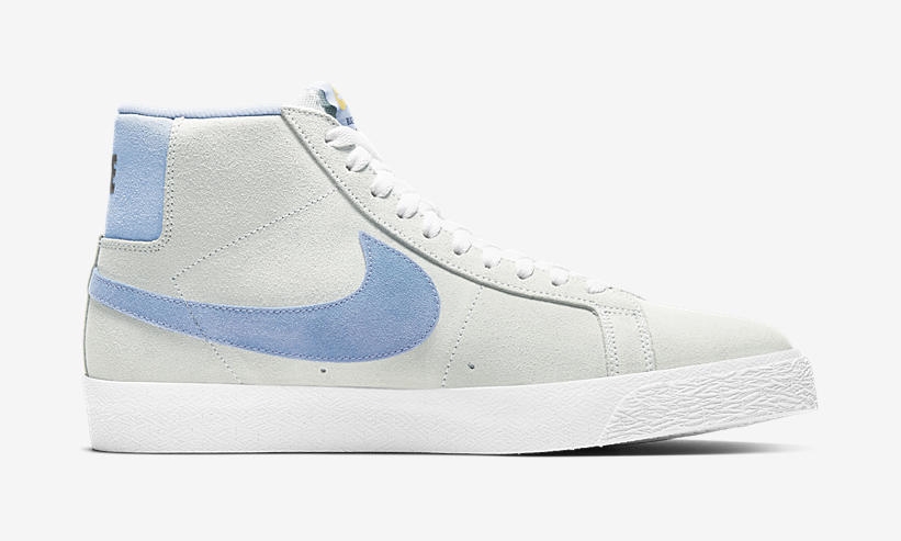 ナイキ SB ズーム ブレーザー ミッド “グレー/ブルー” (NIKE SB ZOOM BLAZER MID “Grey/Blue”) [864349-008]