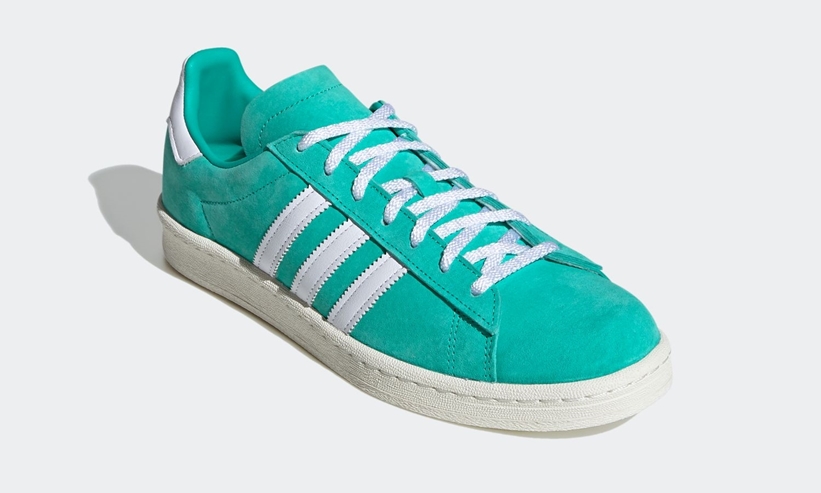 9/19 発売！adidas Originals CAMPUS 80s “Shock Mint/White” (アディダス オリジナルス キャンパス 80s “ショックミント/ホワイト”) [FV8495]