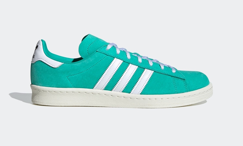 9/19 発売！adidas Originals CAMPUS 80s “Shock Mint/White” (アディダス オリジナルス キャンパス 80s “ショックミント/ホワイト”) [FV8495]