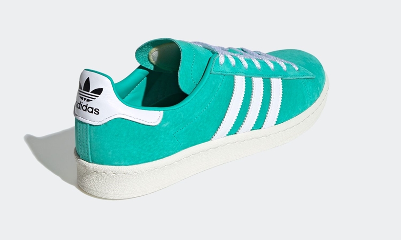 9/19 発売！adidas Originals CAMPUS 80s “Shock Mint/White” (アディダス オリジナルス キャンパス 80s “ショックミント/ホワイト”) [FV8495]