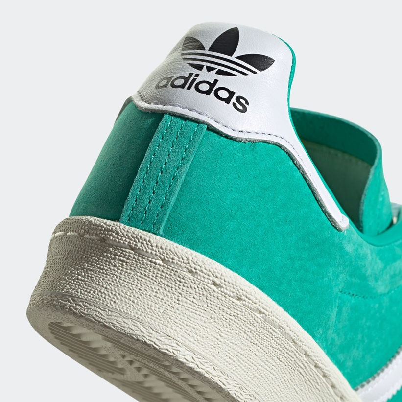 9/19 発売！adidas Originals CAMPUS 80s “Shock Mint/White” (アディダス オリジナルス キャンパス 80s “ショックミント/ホワイト”) [FV8495]