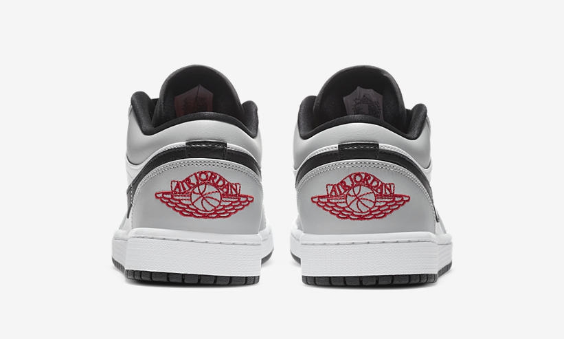 11/27 発売予定！ナイキ エア ジョーダン 1 ロー “ライトスモークグレー/ホワイト/レッド” (NIKE AIR JORDAN 1 LOW “Light Smoke Grey/White/Red”) [553558-030]