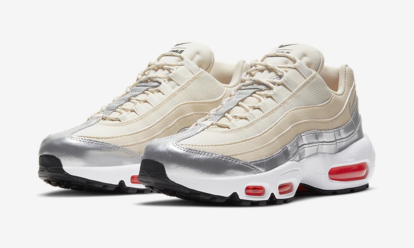 ナイキ エア マックス 95 3M “クリーム/メタリックシルバー” (NIKE AIR MAX 95 3M “Cream/Metallic Silver”) [CT1935-100]