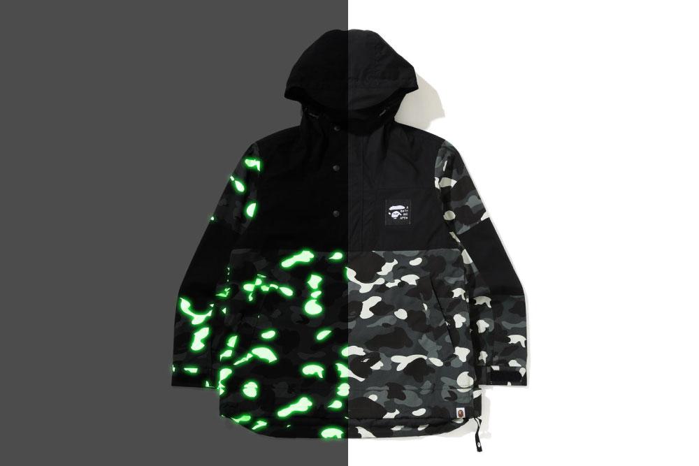 A BATHING APEから「CITY CAMO」を採用したアノラック「CITY CAMO ANORAK」が9/19発売 (ア ベイシング エイプ)