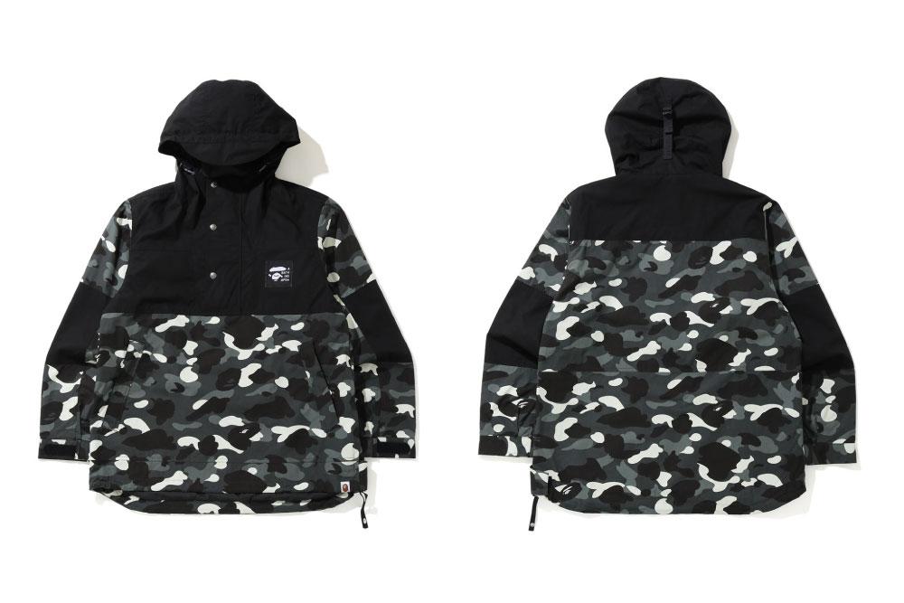 A BATHING APEから「CITY CAMO」を採用したアノラック「CITY CAMO ANORAK」が9/19発売 (ア ベイシング エイプ)