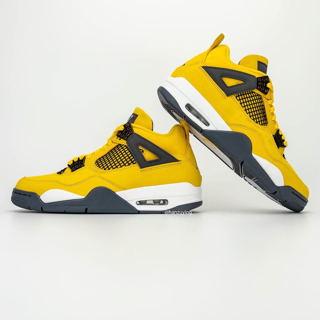 【国内 8/28 発売】ナイキ エア ジョーダン 4 レトロ “ツアーイエロー/ダークブルーグレー” (NIKE AIR JORDAN 4 RETRO “Tour Yellow/Dark Blue Grey”) [CT8527-700]