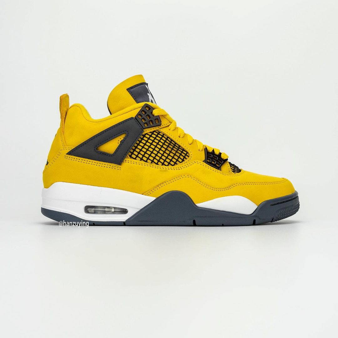 【国内 8/28 発売】ナイキ エア ジョーダン 4 レトロ “ツアーイエロー/ダークブルーグレー” (NIKE AIR JORDAN 4 RETRO “Tour Yellow/Dark Blue Grey”) [CT8527-700]