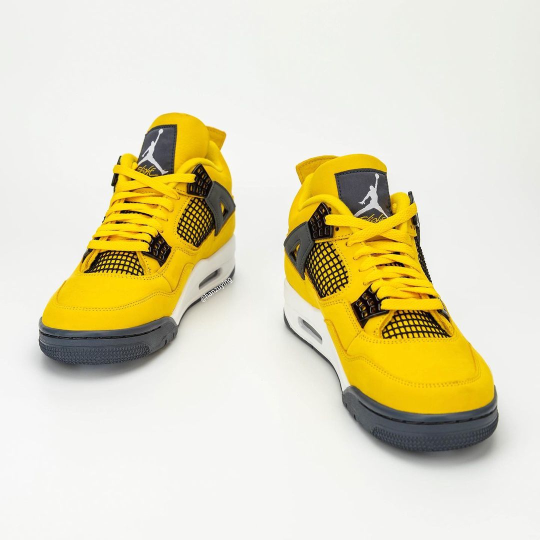 【国内 8/28 発売】ナイキ エア ジョーダン 4 レトロ “ツアーイエロー/ダークブルーグレー” (NIKE AIR JORDAN 4 RETRO “Tour Yellow/Dark Blue Grey”) [CT8527-700]