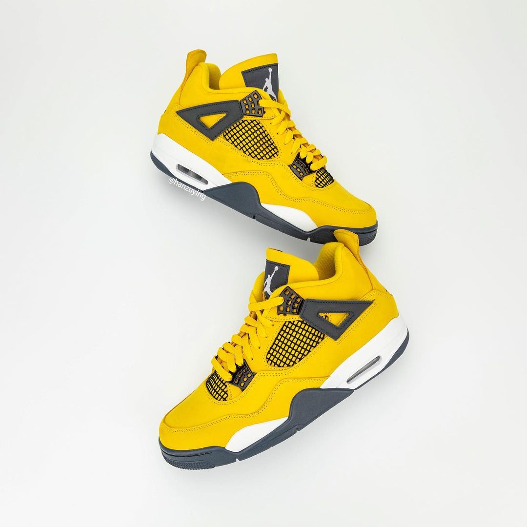 【国内 8/28 発売】ナイキ エア ジョーダン 4 レトロ “ツアーイエロー/ダークブルーグレー” (NIKE AIR JORDAN 4 RETRO “Tour Yellow/Dark Blue Grey”) [CT8527-700]